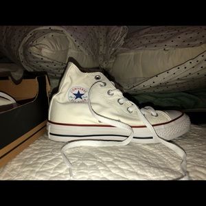 White High Top Converse